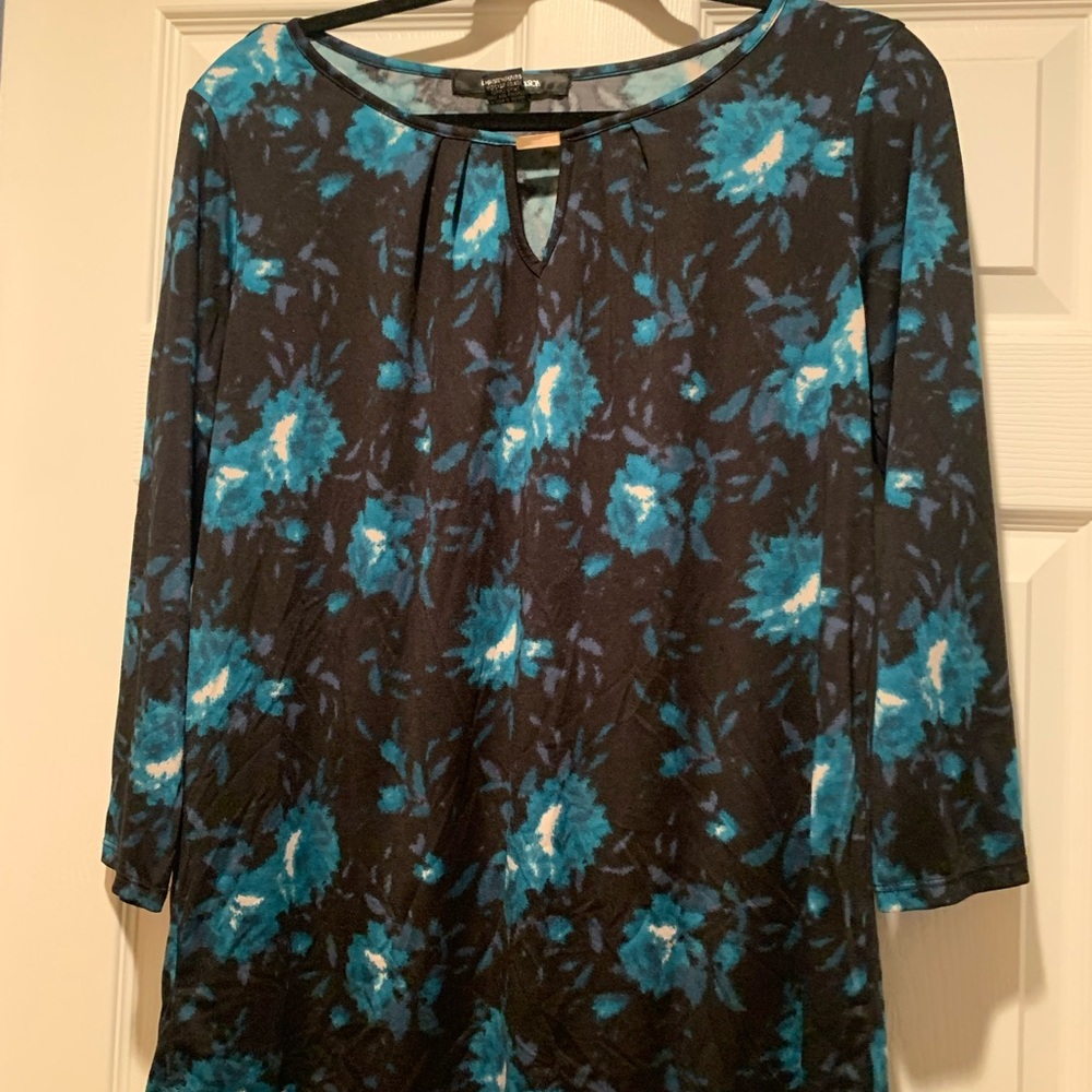 Ladies Flower Dress Blouse